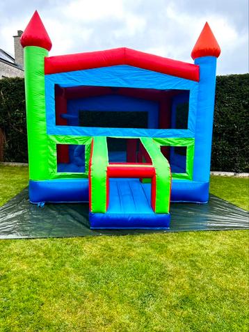 Springkasteel / luchtkussen (4x5m) te huur / huren!, Ophalen, Nieuw