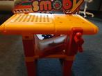 plastieken werkbank " SMOBY" + toebehoren, Ophalen of Verzenden
