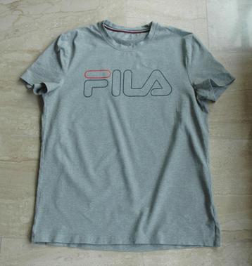 Grijze Fila t-shirt maat Large L