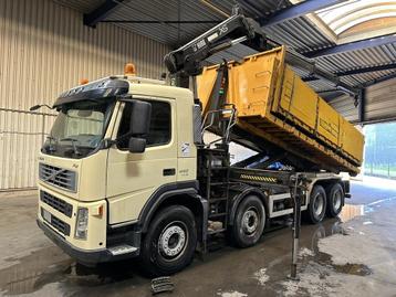 Volvo FM 440 8x4 HOOKLIFT + CRANE HIAB 166 E-3 HIDUO + RADIO beschikbaar voor biedingen