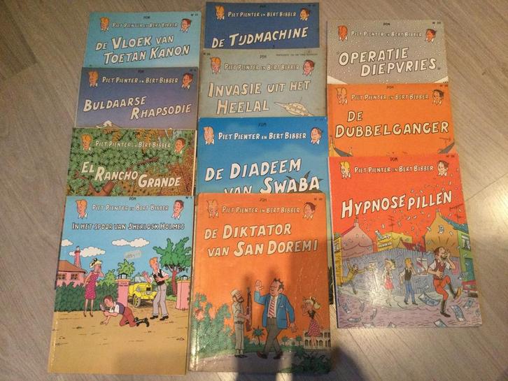 Strips Piet Pienter en Bert Bibber, Boeken, Stripverhalen, Gelezen, Ophalen
