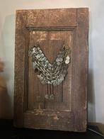 Wandpaneel met metalen ketting, Ophalen of Verzenden, Onbekend, Onbekend, Onbekend