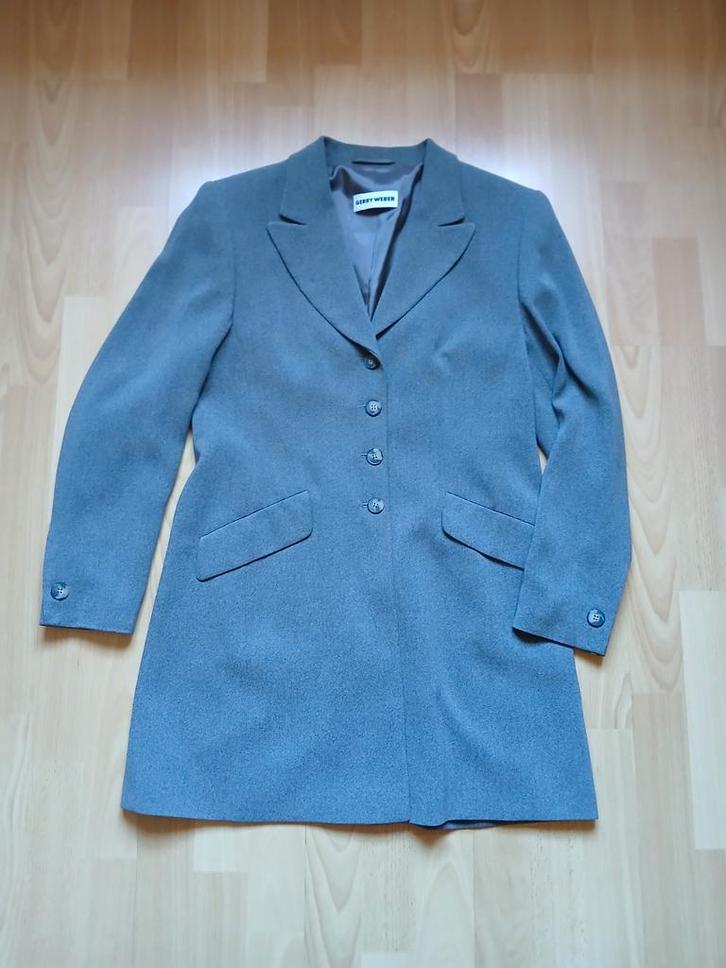 Nieuw  manteltje van Gerry Weber, Kleding | Dames, Jasjes, Kostuums en Pakken, Nieuw, Maat 38/40 (M), Grijs, Verzenden