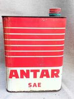 Vintage olieblik ANTAR, Ophalen of Verzenden, Gebruikt