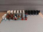 Lot lego ridders + 14 paarden, Kinderen en Baby's, Speelgoed | Duplo en Lego, Ophalen of Verzenden, Zo goed als nieuw, Losse stenen