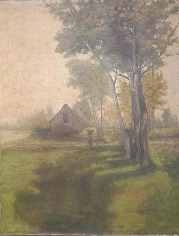 Landschap, gesign. Laurent Goethals beschikbaar voor biedingen