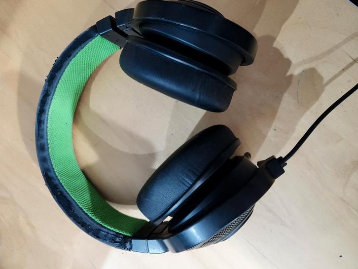 Gaming Headset Razer Kraken Pro 7.1, Computers en Software, Headsets, Gebruikt, Draadloos, Ophalen of Verzenden