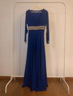 Robe de soirée Taille S/M, Ophalen, Galajurk, Blauw, Zo goed als nieuw