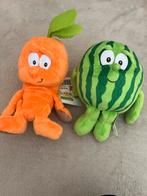 Wortel en meloen knuffel, Ophalen