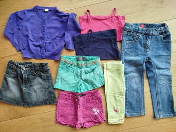 Lot de 8 vêtements fille- 2 ans - en lot ou à la pièce