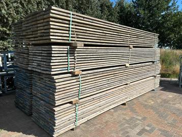 Steigerplanken/steigerplank/steigerhout 5.00M gebruikt beschikbaar voor biedingen