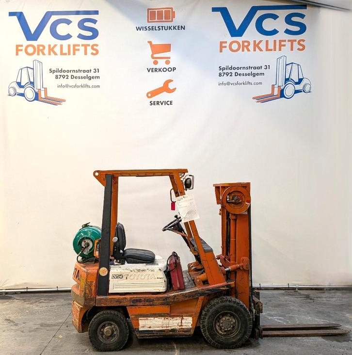 Toyota heftruck 1,5 t triplex mast + side shift, Articles professionnels, Machines & Construction | Chariots élévateurs & Transport interne