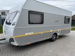 Dethleffs camper 495 mover voortent, Caravans en Kamperen, Particulier, Mover, Dethleffs