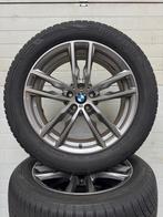 19’’ bmw x3 x4 g01 g02 ix3 velgen winterbanden tpms 698M, Auto-onderdelen, 19 inch, Banden en Velgen, Personenwagen, Gebruikt