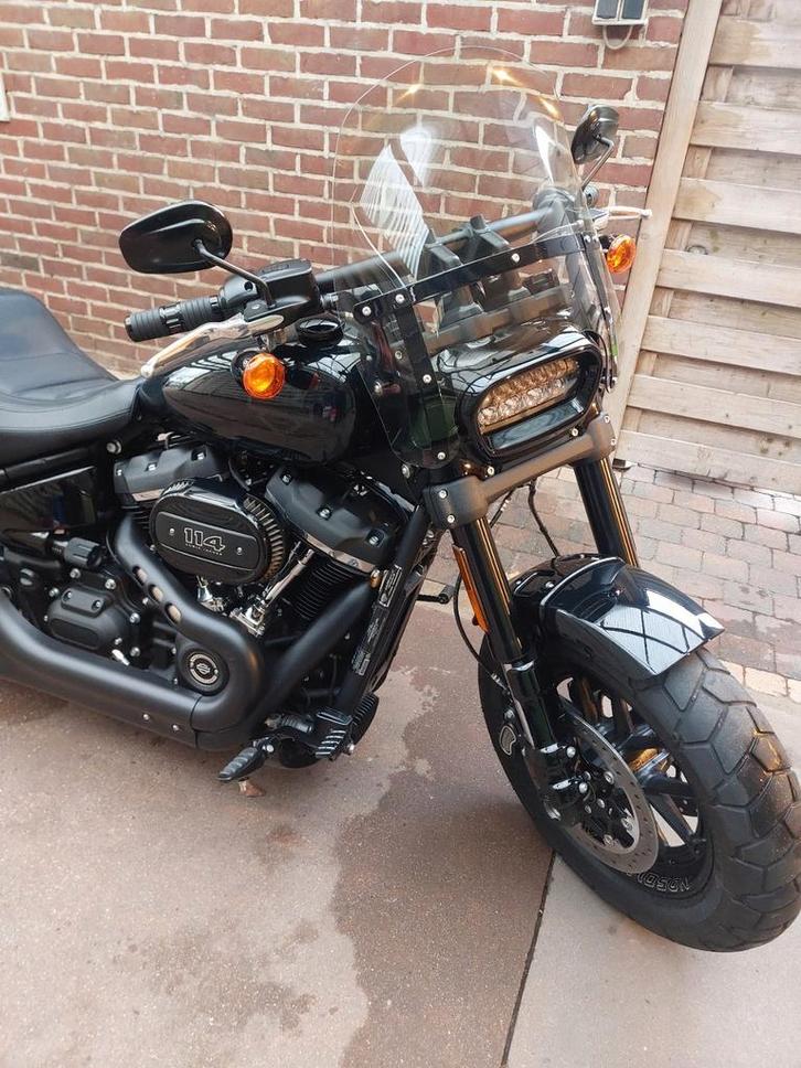 HARLEY DAVIDSON FAT BOB Windscherm QUICK RELEASE koopje, Motoren, Onderdelen | Harley-Davidson, Nieuw, Ophalen