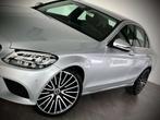 Mercedes-Benz C-CLASS 180 dA-LED-GPS-CUIR-CAMERA-JANTES19-PD, Autos, Argent ou Gris, Achat, 139 g/km, Entreprise