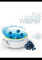 Lave fruits vortex   Le lavage intelligent, tout simplement, Enlèvement ou Envoi