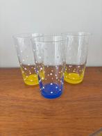 3 vintage glazen, Ophalen, Nieuw, Frisdrankglas