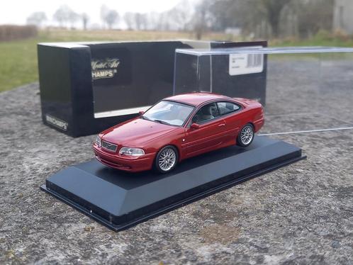 Volvo C70 I Coupé 1998 red metallic 1/43 Minichamps, Hobby en Vrije tijd, Modelauto's | 1:43, Zo goed als nieuw, Auto, MiniChamps