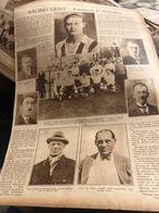 Groot lot oude voetbal kranten bladen jaren 35-37, Ophalen