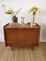 Vintage klepdeurkastje met lade en ronde greep, Ophalen, Gebruikt, Vintage
