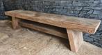 Uniek bankje / sidetable in oud-look, Huis en Inrichting, Ma.pec@hotmail.com, Ophalen of Verzenden, Rijkevorsel, Mapec