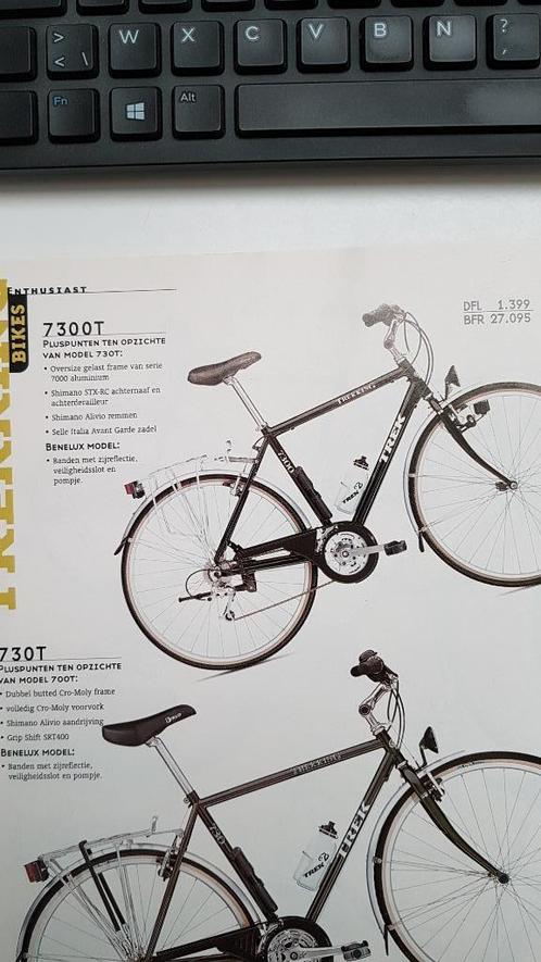 HERENFIETS TREK T7300, Fietsen en Brommers, Fietsen | Heren | Herenfietsen, Gebruikt, Overige merken, 61 tot 65 cm, Versnellingen