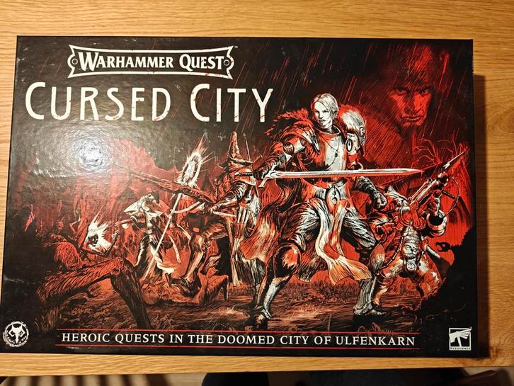 Warhammer Quest Cursed City nieuw, Hobby en Vrije tijd, Wargaming, Zo goed als nieuw, Warhammer, Ophalen of Verzenden