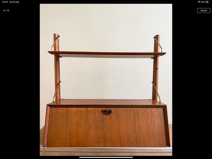 Louis van Teeffelen wandmeubeltje, Huis en Inrichting, Kasten | Overige, Zo goed als nieuw, Ophalen