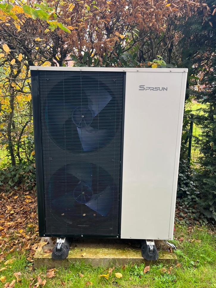 SPRSUN Lucht/Water Monoblock CGK-050V3L-B EVI warmtepomp, Doe-het-zelf en Bouw, Verwarming en Radiatoren, Zo goed als nieuw, Ophalen