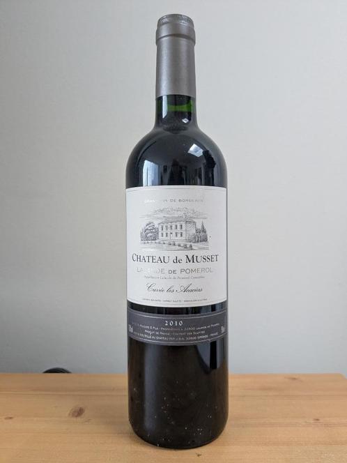 Château de Musset Lalande-de-Pomerol 2010- rode wijn, Verzamelen, Wijnen, Nieuw, Rode wijn, Frankrijk, Ophalen
