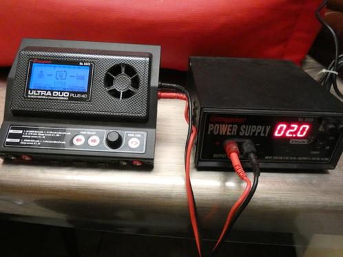 GRAUPNER DUO PLUS RC BATTERY CHARGER, Hobby en Vrije tijd, Modelbouw | Vliegtuigen en Helikopters, Zo goed als nieuw, Overige merken