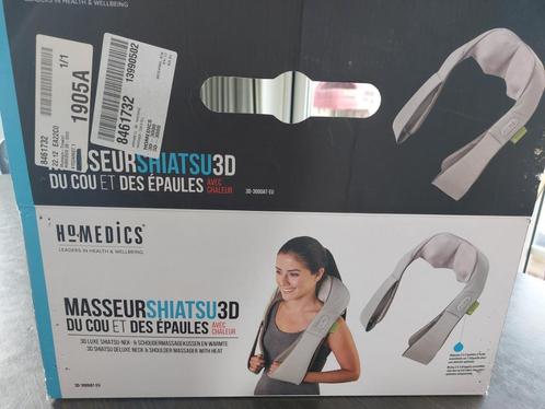 Homedics nek en schoudermassagekussen, Sports & Fitness, Produits de massage, Comme neuf, Chaise de massage ou Coussin, Enlèvement