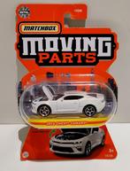 Matchbox MOVING PARTS 2016 Chevrolet Chevy Camaro Pearl Whit, Ophalen of Verzenden