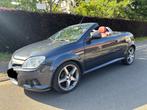 Opel Tigra 1.4 Benzine Cabrio - 102.000 km - 2008, Cabriolet, Blauw, Leder, Handgeschakeld
