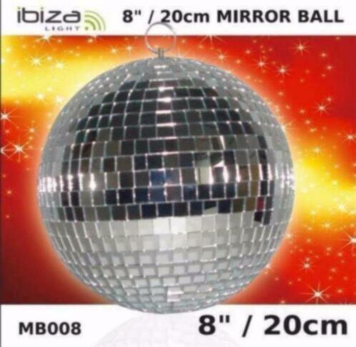 Spiegelbol 20cm [320-b], Muziek en Instrumenten, Licht en Laser, Nieuw, Ophalen of Verzenden