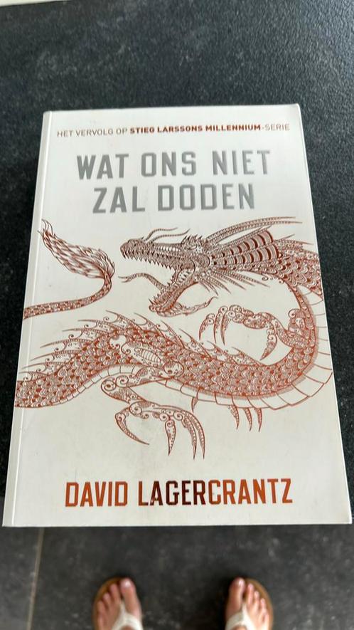 David Lagercrantz - Wat ons niet zal doden, Boeken, Thrillers, Zo goed als nieuw, Ophalen of Verzenden