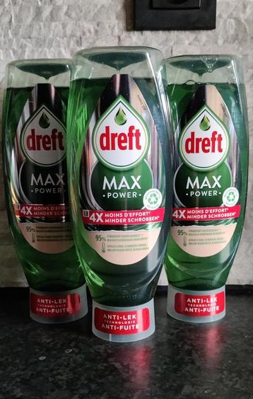4 produits vaisselles Dreft Max Power 640 ml, Enlèvement