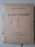 Boek Camille Lemonnier "Alfred Stevens" 1906 met 2 etsen, Gelezen, Schilder- en Tekenkunst, Camille Lemonnier, Ophalen of Verzenden