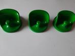 3 groene wandhaken Kartell design Olaf Von Bohr Von Bohr Vin, Antiek en Kunst, Ophalen