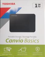 Toshiba Canvio basics 1tb usb 3.0, Computers en Software, Harde schijven, Toshiba, HDD, Nieuw, Ophalen of Verzenden