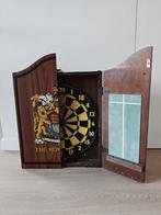 Antiek darts kastje, Sport en Fitness, Darts, Ophalen, Gebruikt