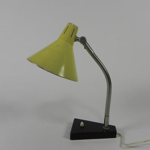 Hala 'Zonneserie' bureaulamp van H. Busquet, jaren 60, Antiquités & Art, Antiquités | Éclairage, Enlèvement ou Envoi