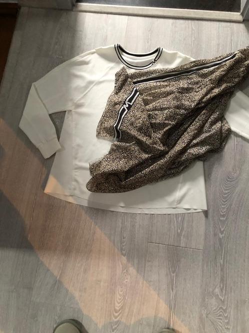 Marc cain marccain pul + bijpassende sjaal splinternieuw, Kleding | Dames, Truien en Vesten, Nieuw, Maat 38/40 (M), Wit, Ophalen of Verzenden