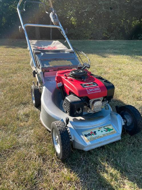 Professionele Honda 5.5 ohv zelftrek grasmaaier kaaz, Tuin en Terras, Grasmaaiers, Zo goed als nieuw, Benzine-grasmaaier, Opvangzak