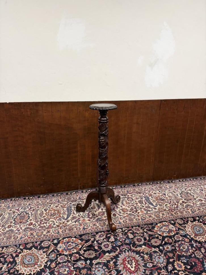 Klassiek Engelse Pied De Stalle Plantenstandaard, Antiek en Kunst, Antiek | Kantoor en Zakelijk, Ophalen of Verzenden