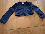 Gilet court Gymp marine taille 92, Kinderen en Baby's, Kinderkleding | Maat 92, Ophalen of Verzenden, Gebruikt, Gymp, Meisje