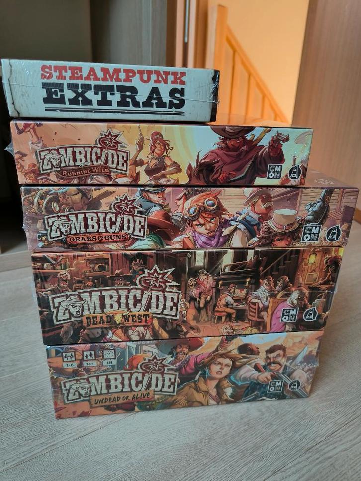 Zombicide Undead or Alive sealed set, Hobby en Vrije tijd, Gezelschapsspellen | Bordspellen, Nieuw, Vijf spelers of meer, Ophalen of Verzenden