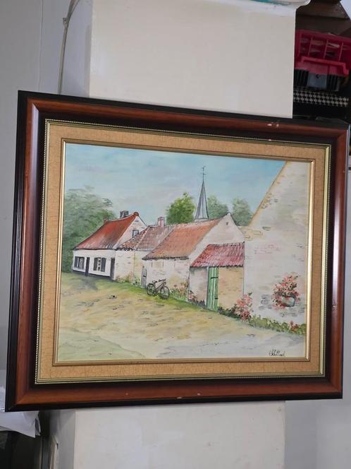 Antiek schilderij, Antiek en Kunst, Kunst | Schilderijen | Klassiek, Ophalen of Verzenden