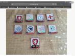 Recherche Stickers à bord rouge euro 2024, Ophalen of Verzenden, Nieuw, Sport